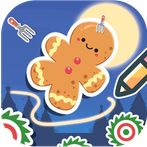 Draw & Save Gingerbread Man