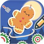 Draw & Save Gingerbread Man