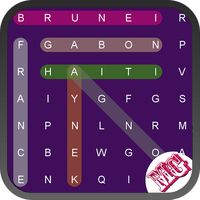 Country Word Search Puzzle
