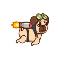 CRAZY DOG: Jetpack Game