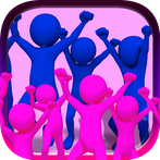 Crowd-Defense Pusher 3D Game