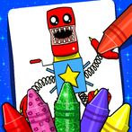 Boxy Boo Coloring Book