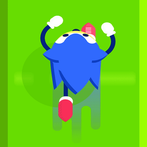 Hedgehog Switch Blue Dash