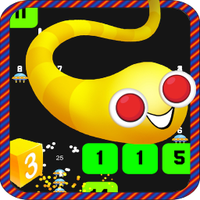 Snake vs Coloured Blocks