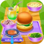 burger maker game cooking