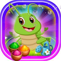 Comic Grasshopper Escape - JRK