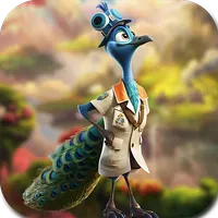 Audacious Peacock Escape