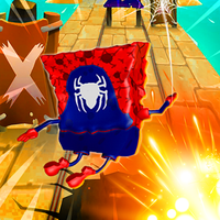 Spider sponge Hero Man