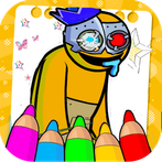Rainbow Friends Super Coloring