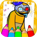Rainbow Friends Super Coloring