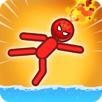 Flying Stickman Rope Hero
