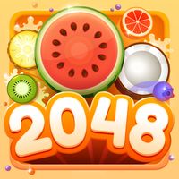 Chain Fruit 2048 Puzzle Game