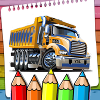 Coloring Trucuk Container