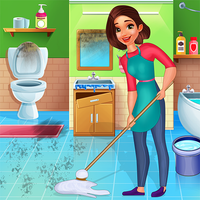 Dream Home Cleaning Game Wash