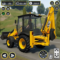 JCB Game 3D Road Construction