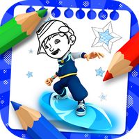 Boboiboy coloring cartoon game