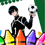 Blue Lock Coloring Pages 2