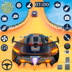 Mega Ramp Car Jump Racing Sim