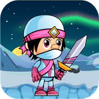 Adventure White Ninja Girl