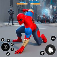 Flying Rope Hero: Spider Games