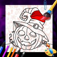 Halloween Coloring Page Games