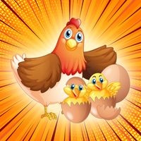 Chicken Egg Catcher Game