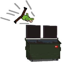 Kick Ragdoll To Trash