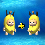 Merge Banana Cat : Fight