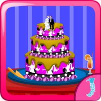 Tangled Wedding Cake Decor