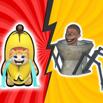 Banana Cry Cat vs Head Toilet