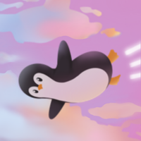 Dreamy Penguin