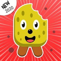 Sponge Ice Scream Jump