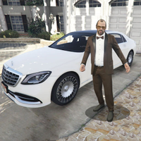 Mercedes Maybach Race Driving