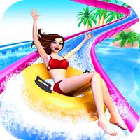 Idle Uphill Waterpark Rush : A