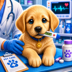 Fluffy Pet Doctor Vet Hospital