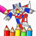 Robots and Toys Coloring Games