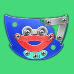 Screw off bolts & nuts puzzle