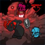 FNF Tricky Fire: Shoot clowns