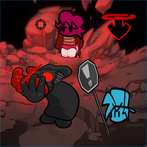 FNF Tricky Fire: Shoot clowns