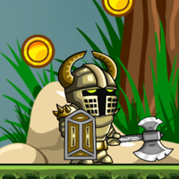 The knight's adventure.