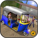 Tuk Tuk Auto Rickshaw Driver3d