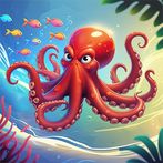Octopus Invasion: Eat & Evolve