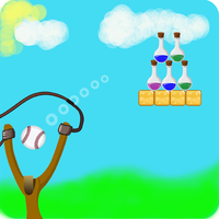 break the bottles knockdown