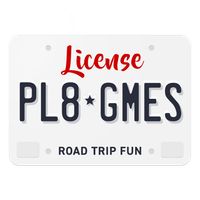 License Plate Games - Road Tri