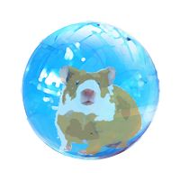 Hamster in ball