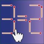 Matches Puzzle. Math Games.
