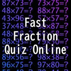 Fast Fraction Quiz Online