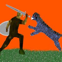 Potato man: Coin collector