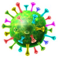 Color lines: Fight the virus