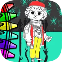 Stranger Things Coloring Games